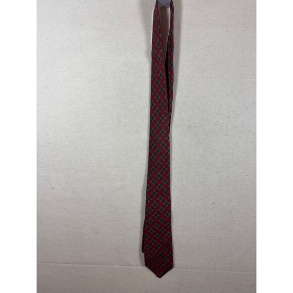 Brooks Brothers All Silk Red Floral Pattern Necktie - Picture 2 of 5